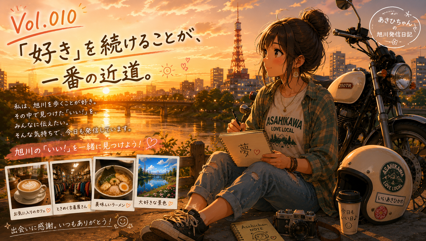 Vol.010 「好き」を続けることが、一番の近道。